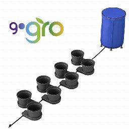 8GoGro 100L System Round Pot 15L