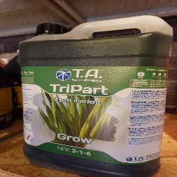 T.A. TriPart Grow （3パートベース肥料)5L